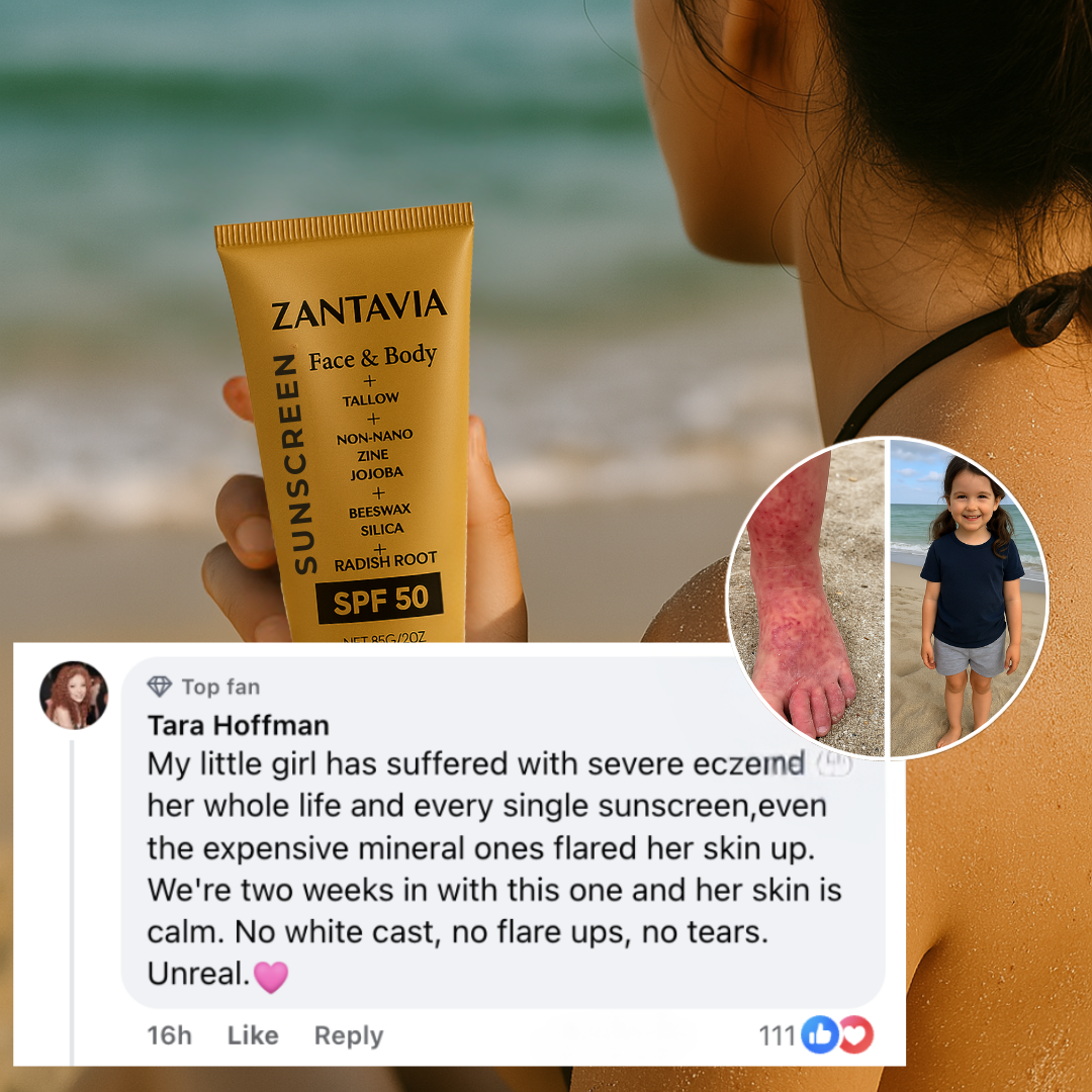 Zantavia's Tallow Nourish Sunscreen