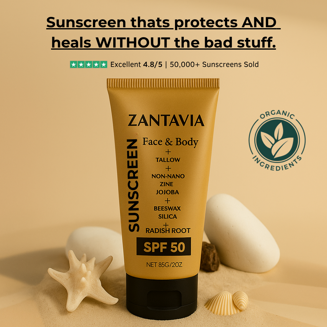 Zantavia's Tallow Nourish Sunscreen